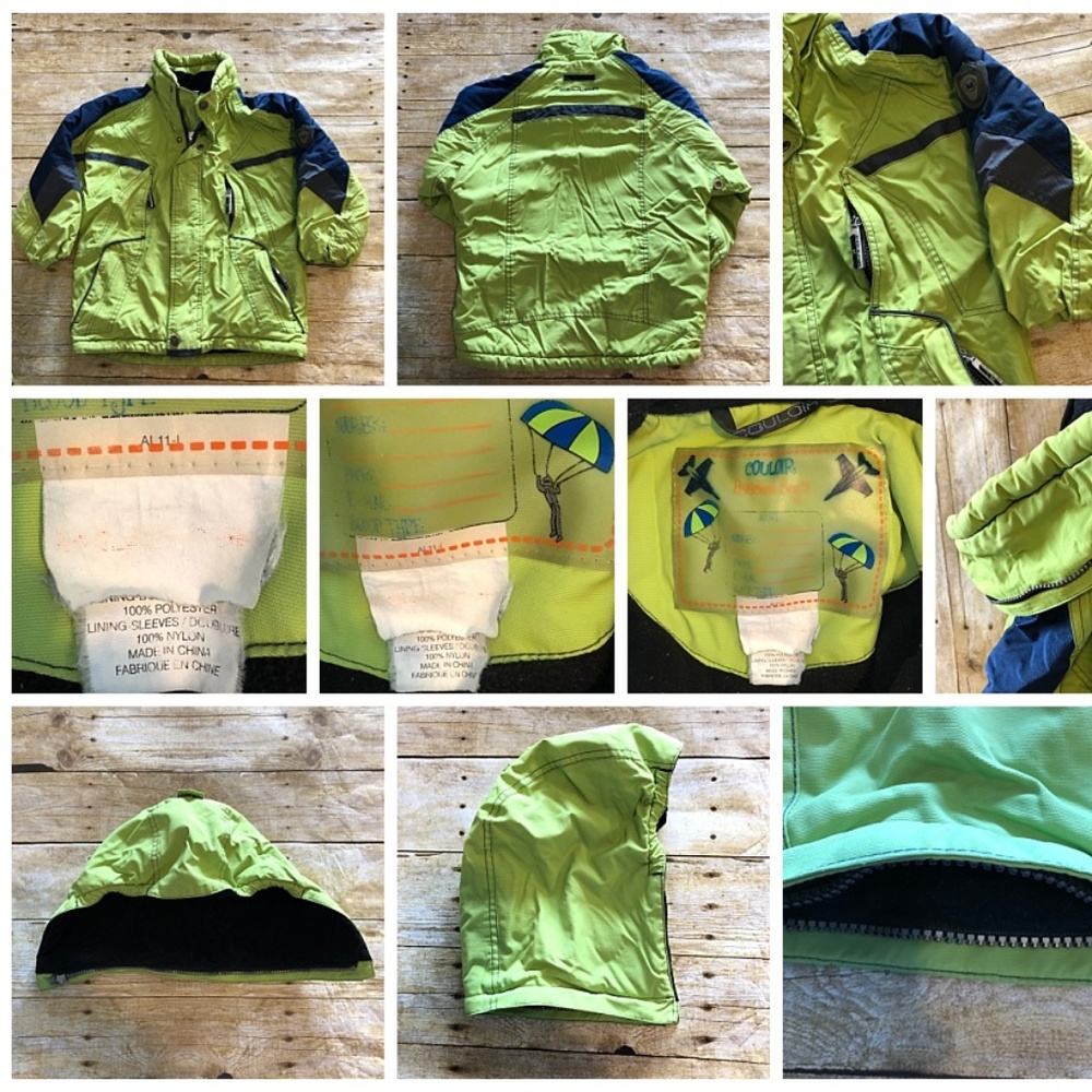 Preschool Boys Jacket With Detachable Hood